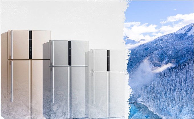 Цветовая гамма холодильников Hitachi