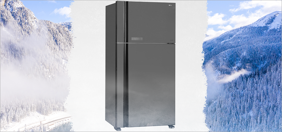 двухкамерный холодильник хитачи