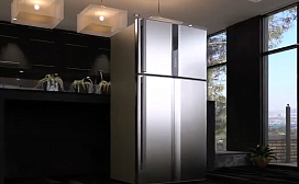 Hitachi Super Big Stainless Steel Refrigerator
