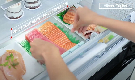 Hitachi Made in Japan Refrigerator