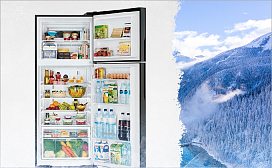 Практичный и стильный холодильник Hitachi R-V542 PU3X INX