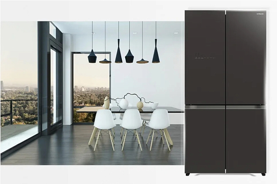 Холодильник Hitachi R-WB 720 VUC0 GMG preview 4