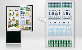 Hitachi Refrigerator Adjustable Pockets