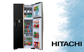 Новинка от Hitachi — холодильник R-W722 PU1 GBK