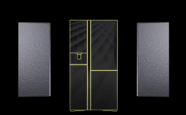 Hitachi Refrigerator Vacuum Insulation Panel Side by Side