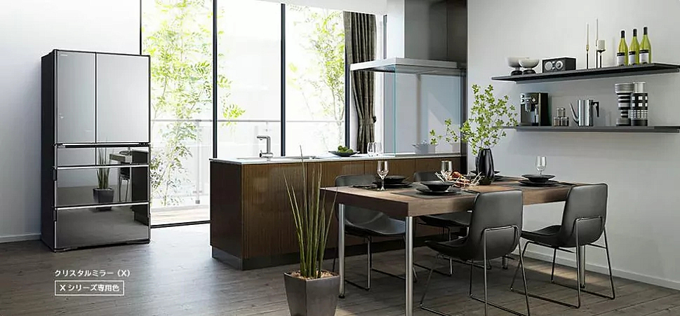 Холодильник Hitachi R-X 740 GU X preview 4