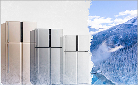 Цветовая гамма холодильников Hitachi