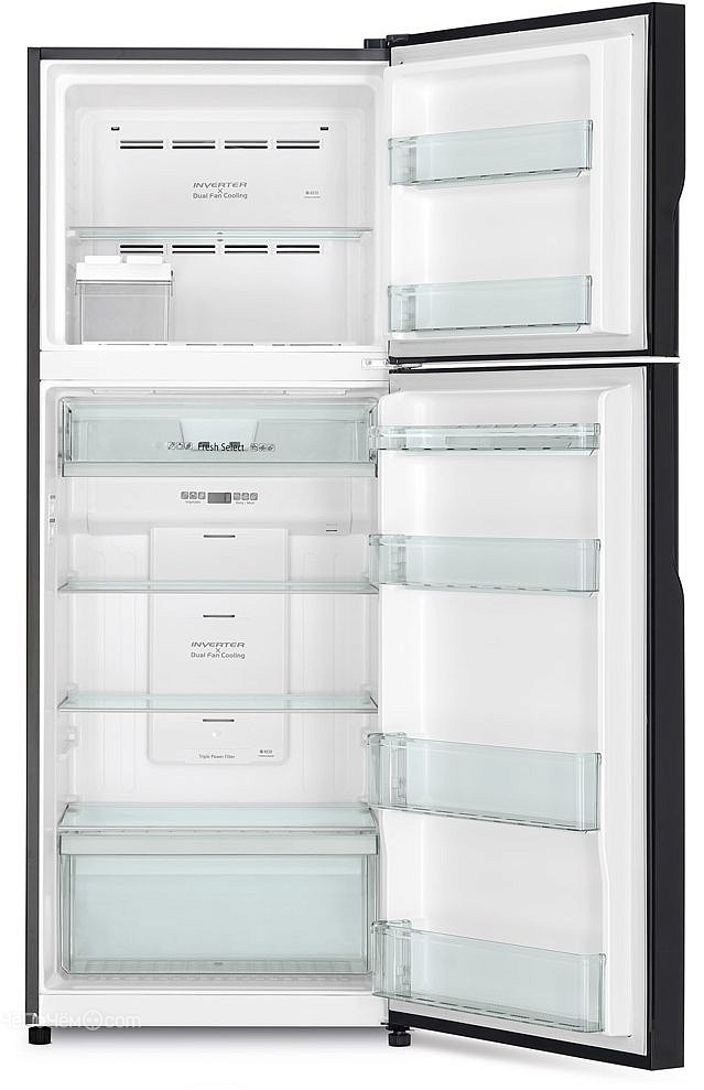 Холодильник Hitachi R-V 472 PU8 BBK preview 3