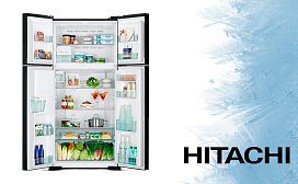 Как прочистить холодильник Hitachi