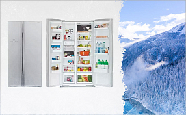 Лучшие side-by-side холодильники Hitachi в 2025 году