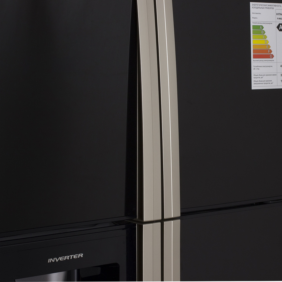Холодильник Hitachi R-W662 PU3 GBK preview 6