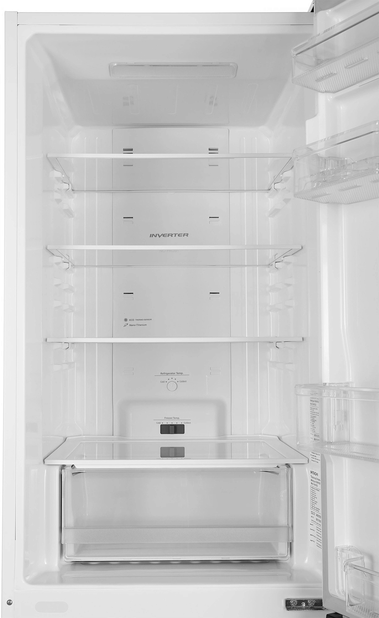 Холодильник Hitachi R-B 410 PUC6 PWH preview 7