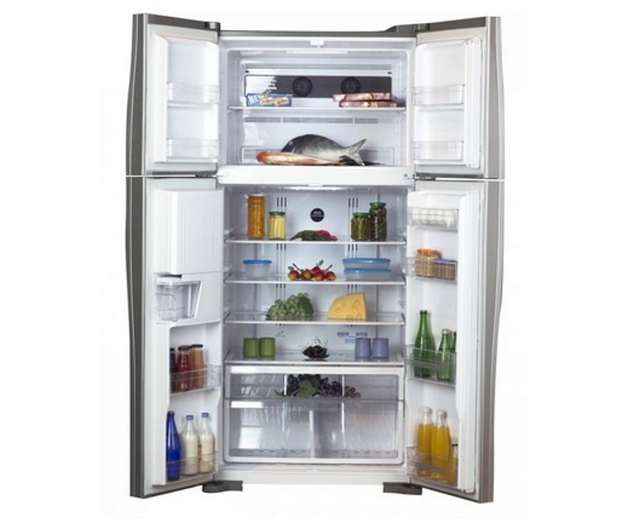 Холодильник Hitachi R-W 662 PU3 INX preview 4