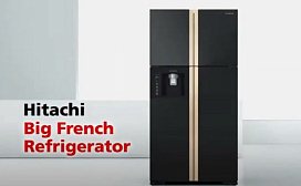 Hitachi Big French Refrigerator