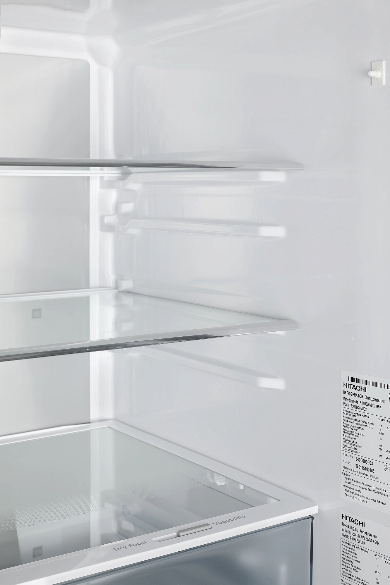 Холодильник Hitachi R-WB820VUC2 GBK preview 6