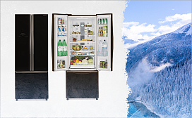 Холодильники Hitachi серии French Bottom Freezer